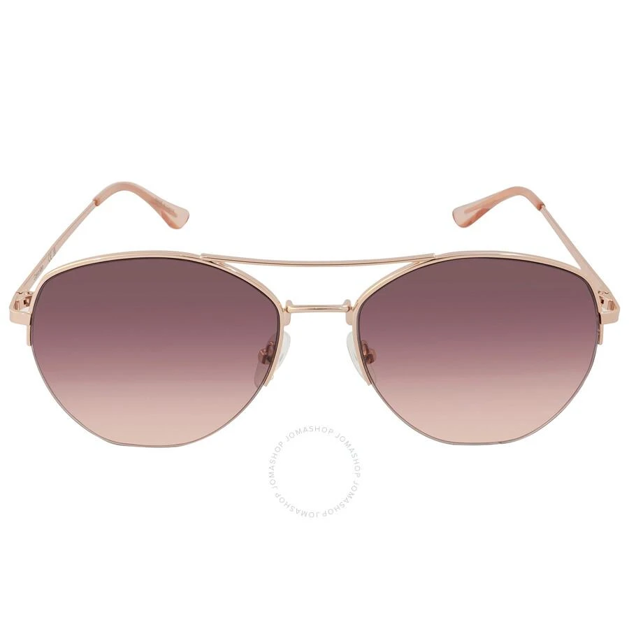 商品Calvin Klein|Pink Gradient Pilot Ladies Sunglasses CK20121S 780 57,价格¥187,第1张图片
