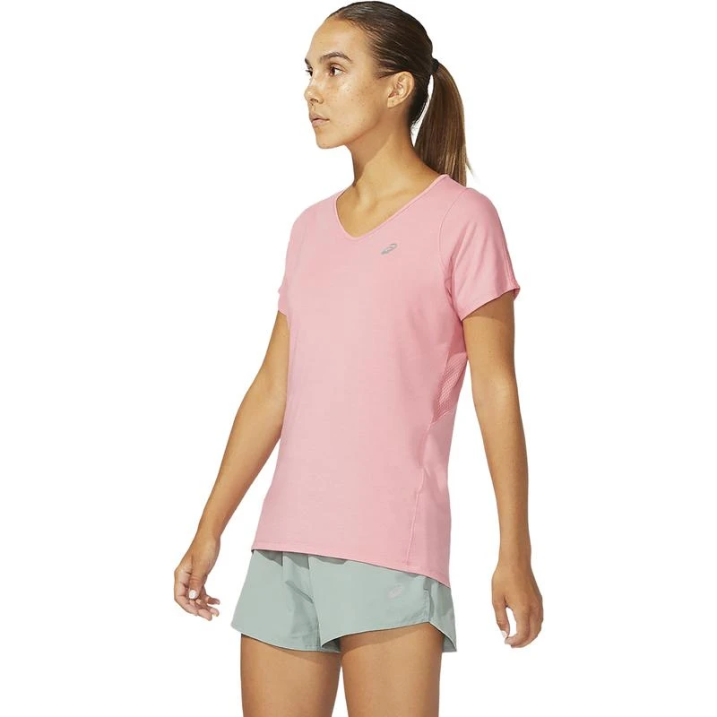 商品Asics|ASICS® V-Neck Short Sleeve Running Top - Women's,价格¥261,第3张图片详细描述