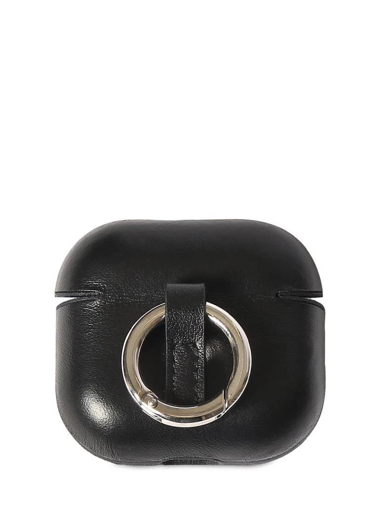 商品Yves Saint Laurent|Logo Leather Airpods 3 Case,价格¥2502,第1张图片详细描述