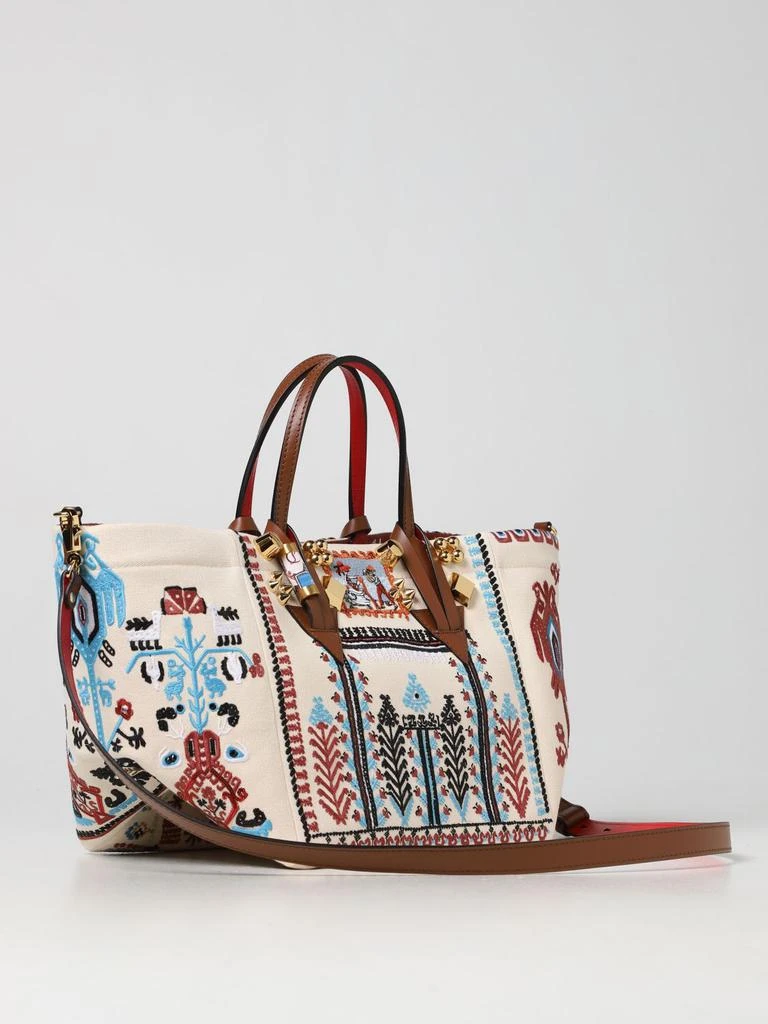 商品Christian Louboutin|Cabas Greekaba x Christian Louboutin canvas bag,价格¥14433,第2张图片详细描述