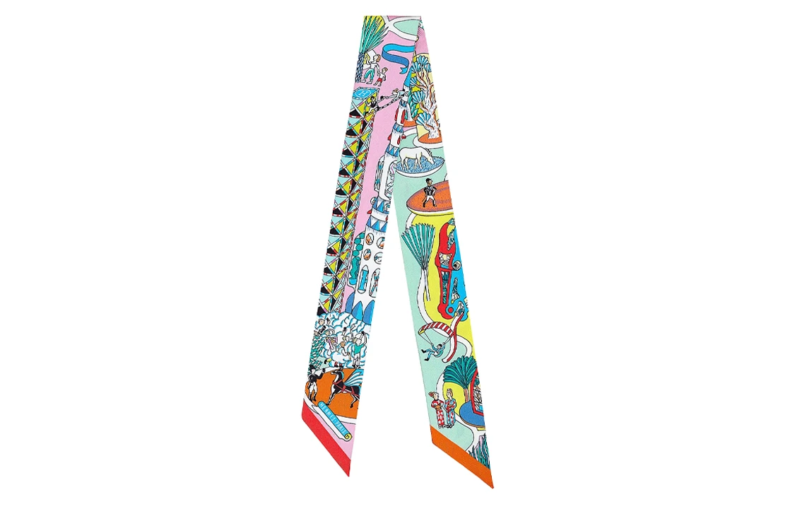 商品[国内直发] Hermes|爱马仕 世界博览会Twilly小丝带 丝巾 女款 多色,价格¥1854,第1张图片