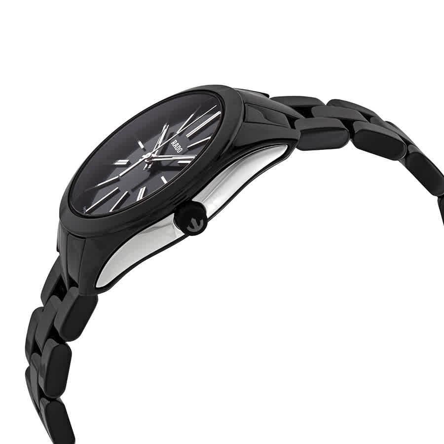 商品Rado|Rado HyperChrome Quartz Black Dial Ladies Watch R32159152,价格¥6756,第4张图片详细描述
