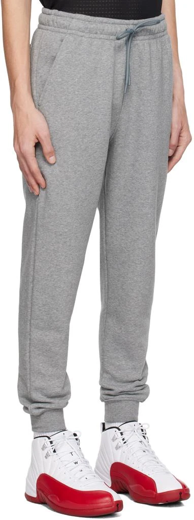商品Jordan|Gray Embroidered Sweatpants,价格¥516,第2张图片详细描述
