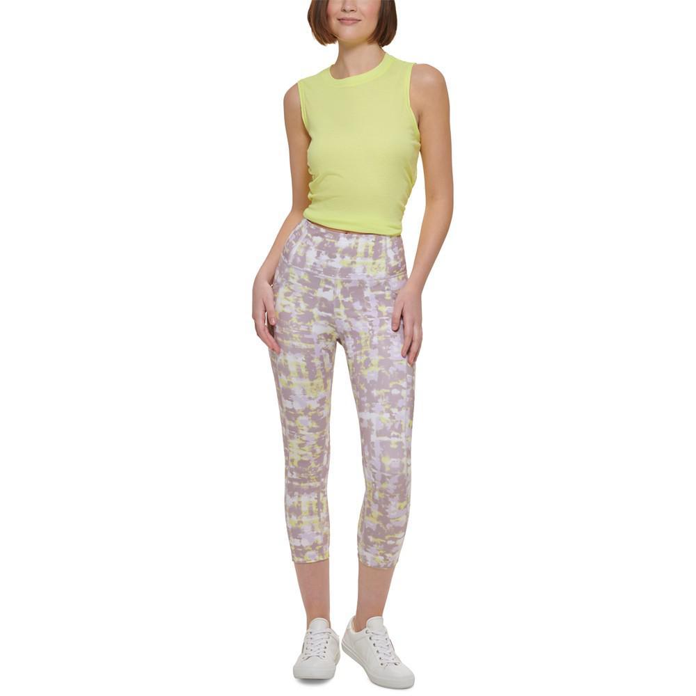 商品Calvin Klein|Calvin Klein Women's Sport Printed Super High Waist Leggings,价格¥223,第1张图片