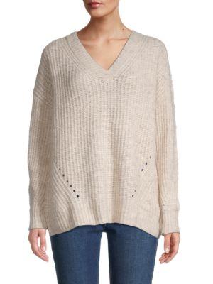 Dolman-Sleeve Wool-Blend Sweater商品第1张图片规格展示