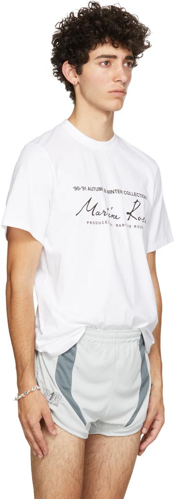 White Classic Logo T-Shirt商品第2张图片规格展示