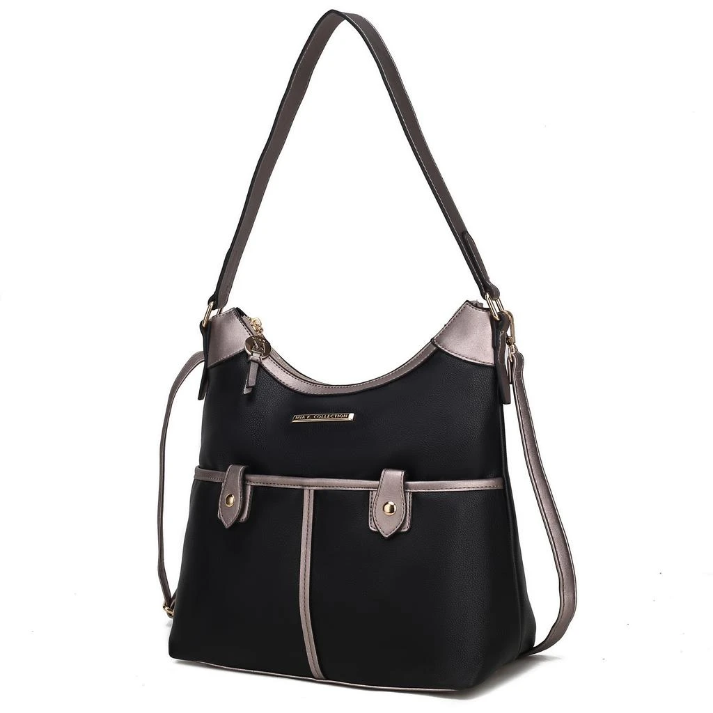 Harper Vegan Color Block Leather Women’s Shoulder Bag 商品