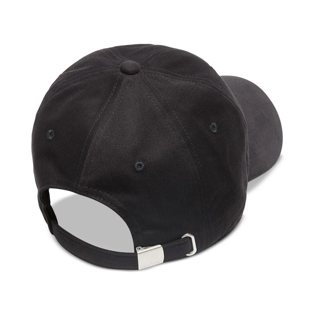 商品Calvin Klein|Men's Brushed Cotton Twill Monogram Logo Cap,价格¥262,第2张图片详细描述