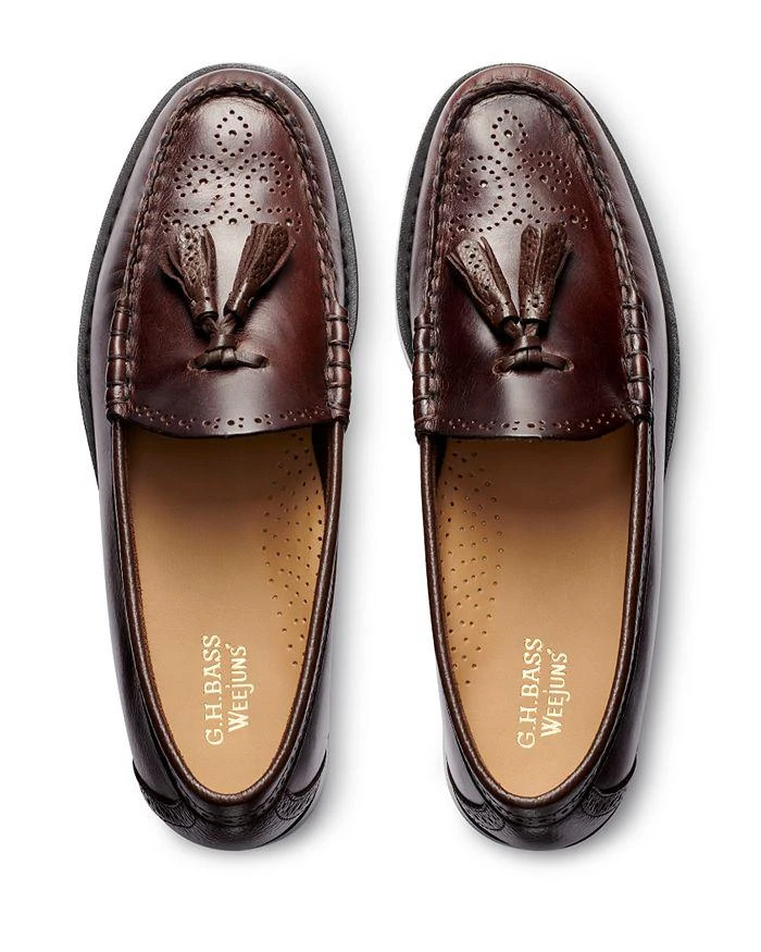 商品G.H. Bass|G.H. Bass Men's Larkin Slip On Weejun Loafers,价格¥692,第2张图片详细描述