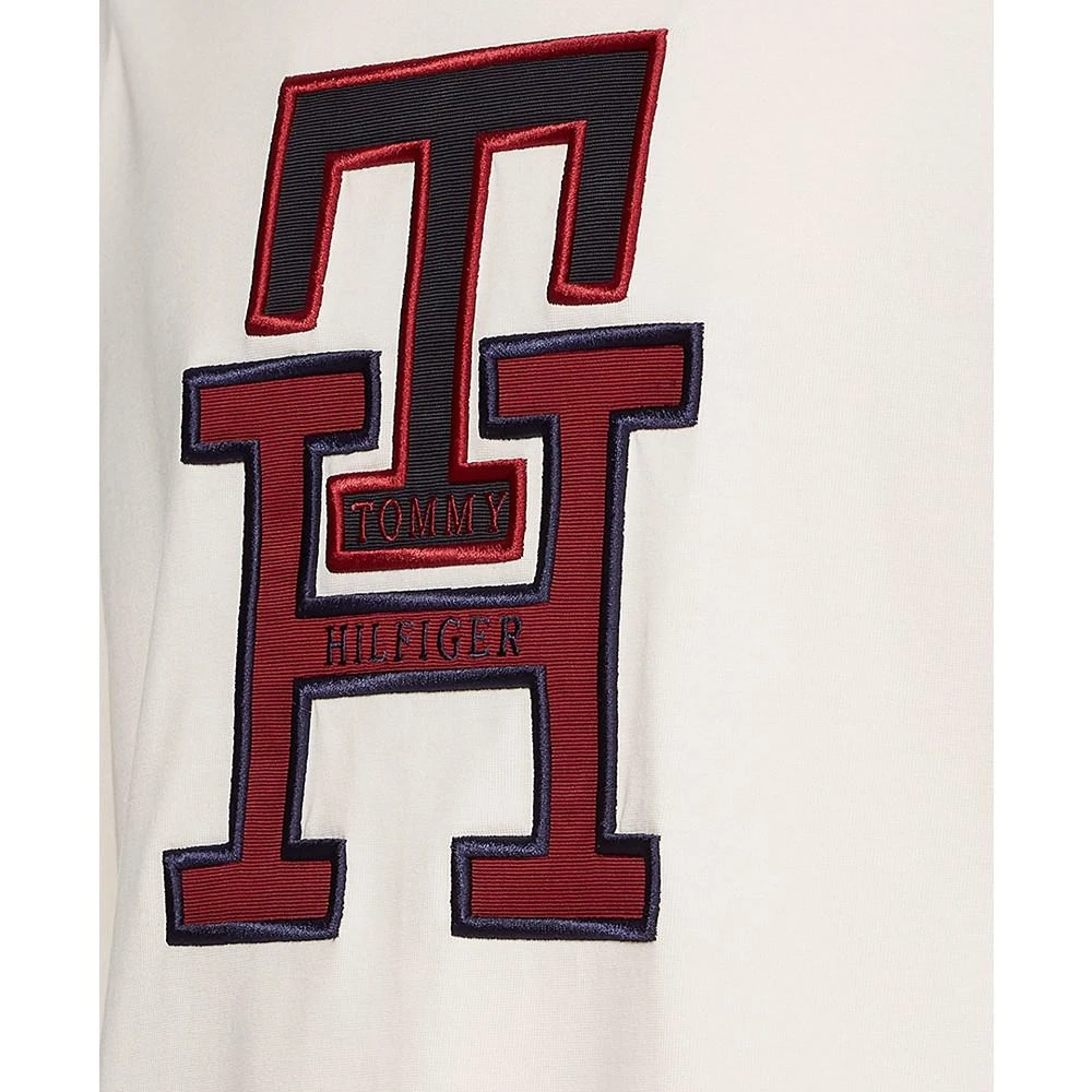 商品Tommy Hilfiger|Men's Lux Embroidered Monogram Graphic Long-Sleeve T-Shirt,价格¥238,第2张图片详细描述