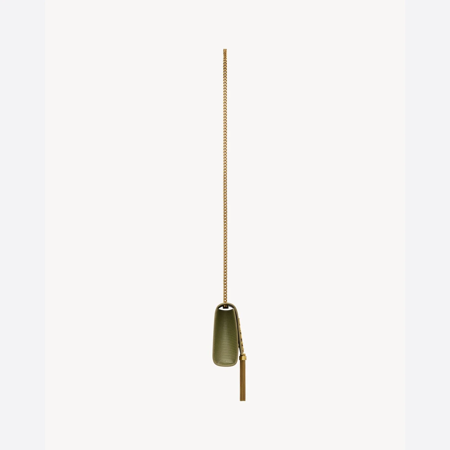 【预售】 YSL圣罗兰 25春夏 女士 单肩包 KATE TASSEL SMALL EN LÉZARD 474366EAAXO3791  商品