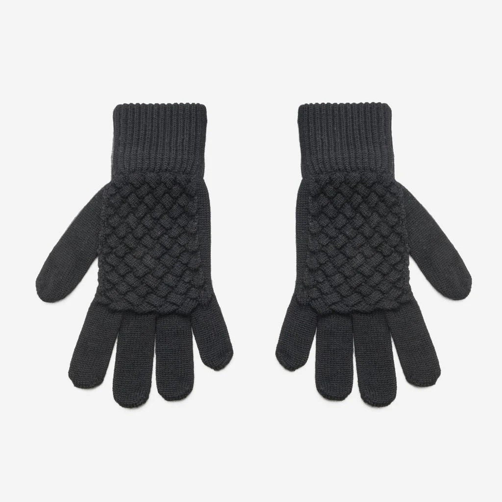 商品Bottega Veneta|Bottega Veneta Black Wool Gloves 428536-4V206-1000,价格¥867,第1张图片