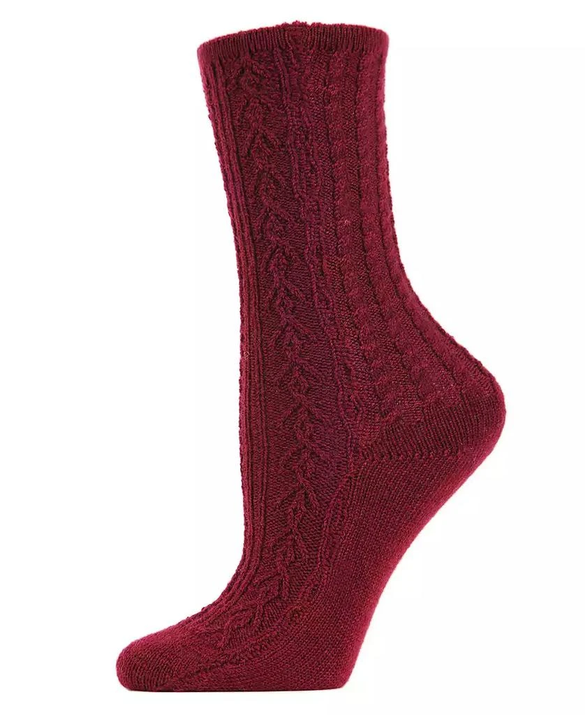 商品Memoi|Classic Day Knit Women's Crew Socks,价格¥135,第1张图片详细描述