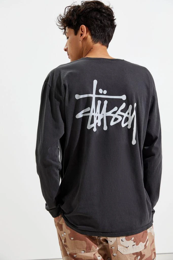 Stussy Logo Long Sleeve Tee 男款卫衣 商品