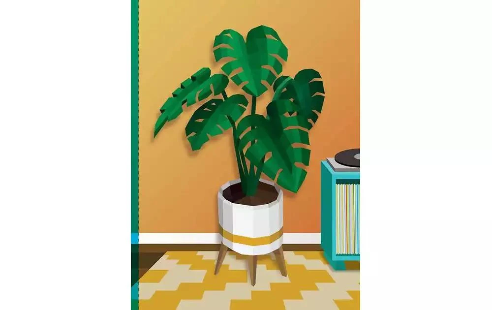 商品Barnes & Noble|Paint by Sticker: Plants and Flowers: Create 12 Stunning Images One Sticker at a Time! by Workman Publishing,价格¥126,第4张图片详细描述