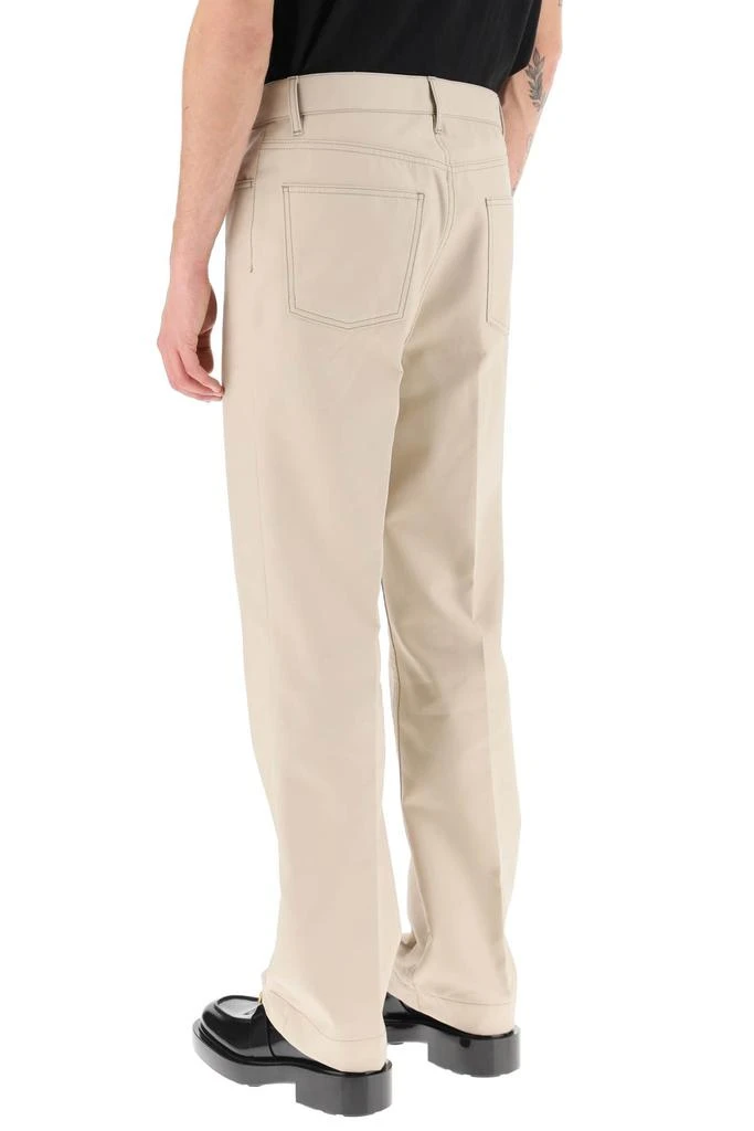 商品Valentino|cotton gabardine pants,价格¥3339,第3张图片详细描述