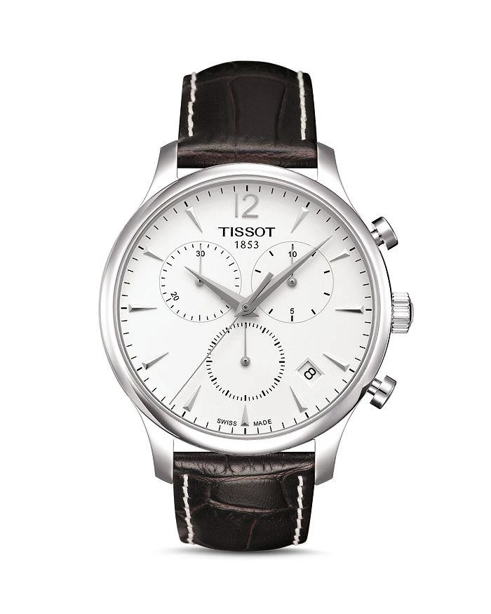 商品Tissot|Tradition Chronograph, 42mm,价格¥3565,第1张图片详细描述