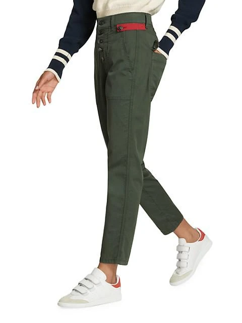 商品VERONICA BEARD|Arya Patch Pocket Pants,价格¥913,第4张图片详细描述