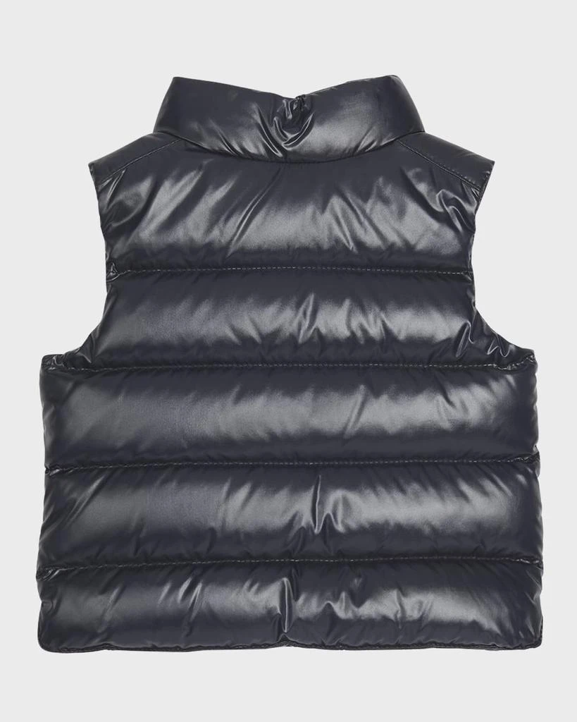 商品Moncler|Boy's Bernard Shiny Vest, Size 6M-3,价格¥3089,第2张图片详细描述