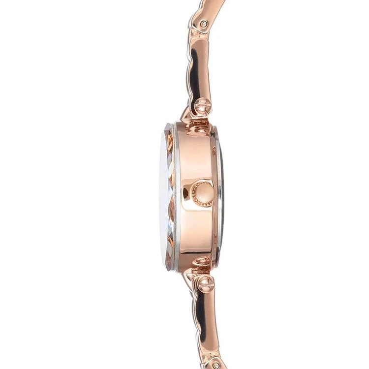 商品Anne Klein|Women's Rose Gold-Tone Bracelet Watch 22.5mm,价格¥361,第2张图片详细描述