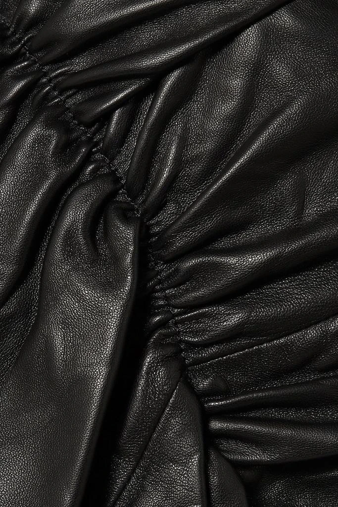 商品Isabel Marant|Nela ruffled leather mini skirt,价格¥3872,第5张图片详细描述