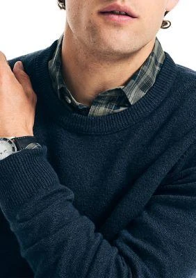 商品Nautica|Sustainably Crafted Crew Neck,价格¥164,第4张图片详细描述