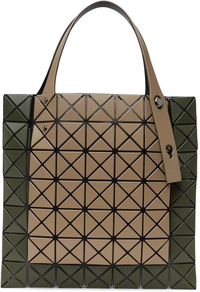 商品Issey Miyake|Brown & Khaki Prism Kangaroo Tote,价格¥3521,第1张图片