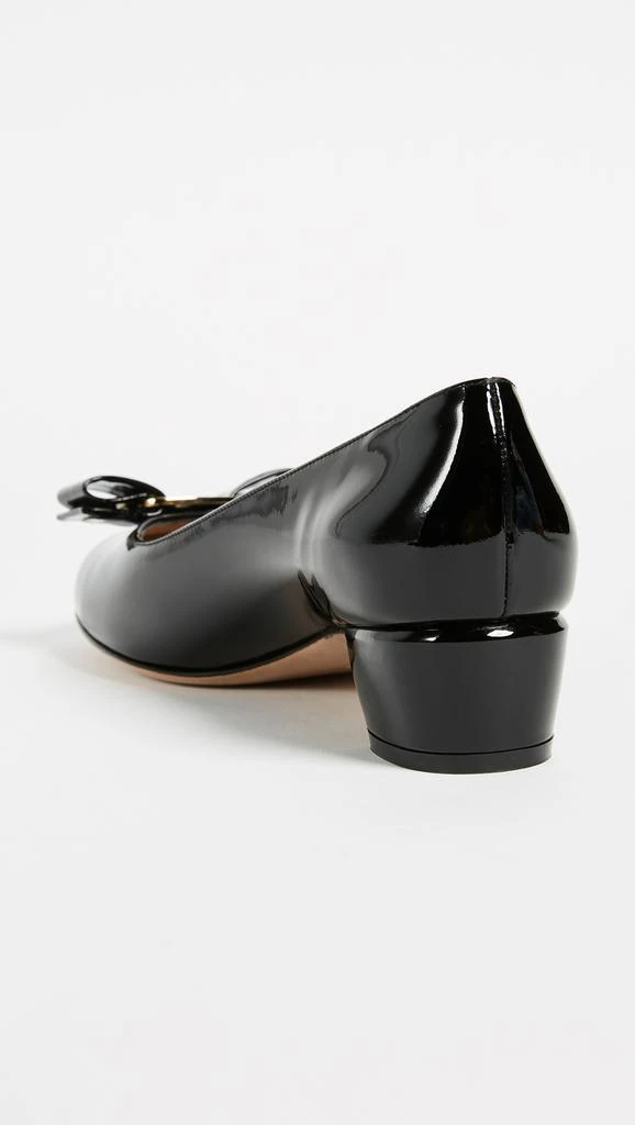 商品Salvatore Ferragamo|Salvatore Ferragamo 菲拉格慕 Vara 低跟浅口鞋,价格¥6567,第3张图片详细描述