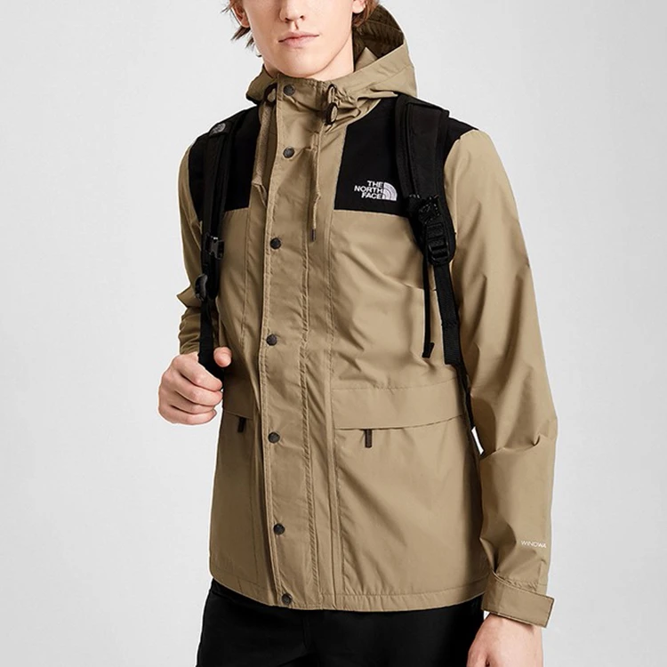 商品[国内直发] The North Face|运动休闲单层冲锋衣 情侣款 棕色,价格¥1192,第6张图片详细描述