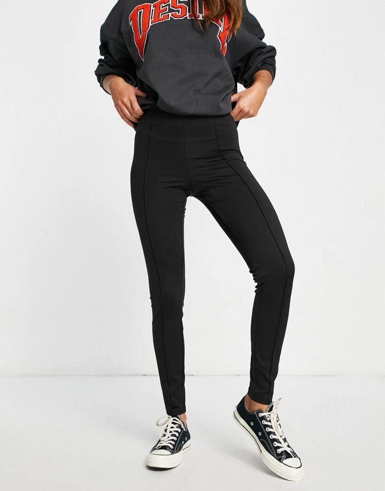 商品3 X 1|Pieces fara high rise leggings in black,价格¥108,第1张图片