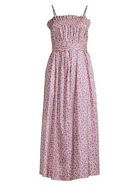 商品Tory Burch|Floral Ruffle-Top Maxi Dress,价格¥3565,第1张图片