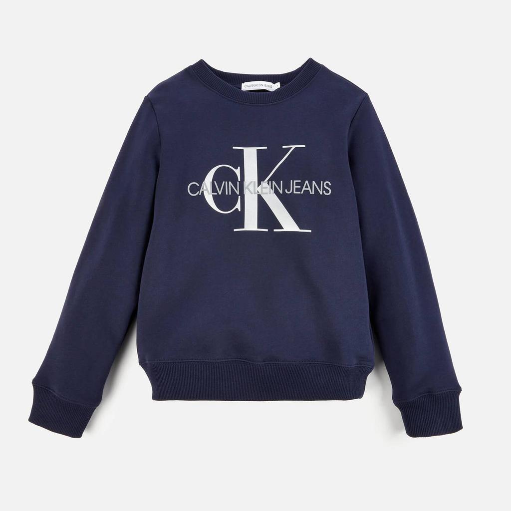 Calvin Klein Kids' Monogram Logo Sweatshirt - Peacoat商品第1张图片规格展示