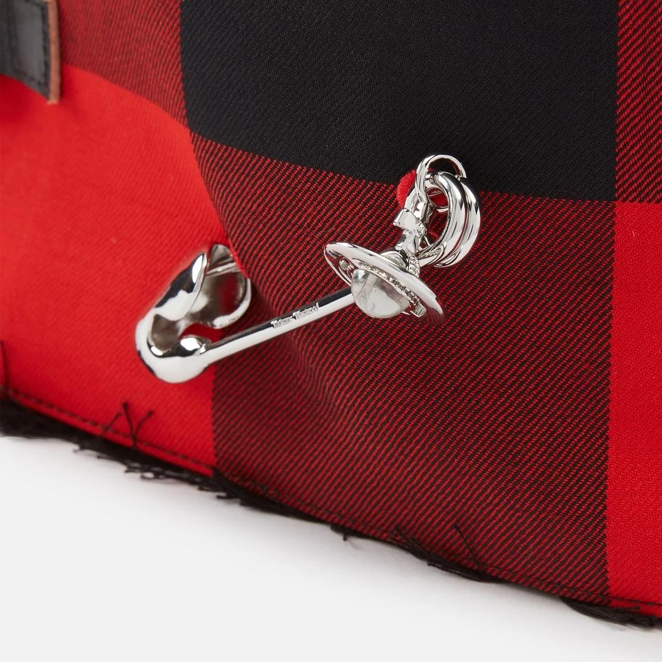商品Vivienne Westwood|Vivienne Westwood Heather Wool Shoulder Bag,价格¥3656,第5张图片详细描述