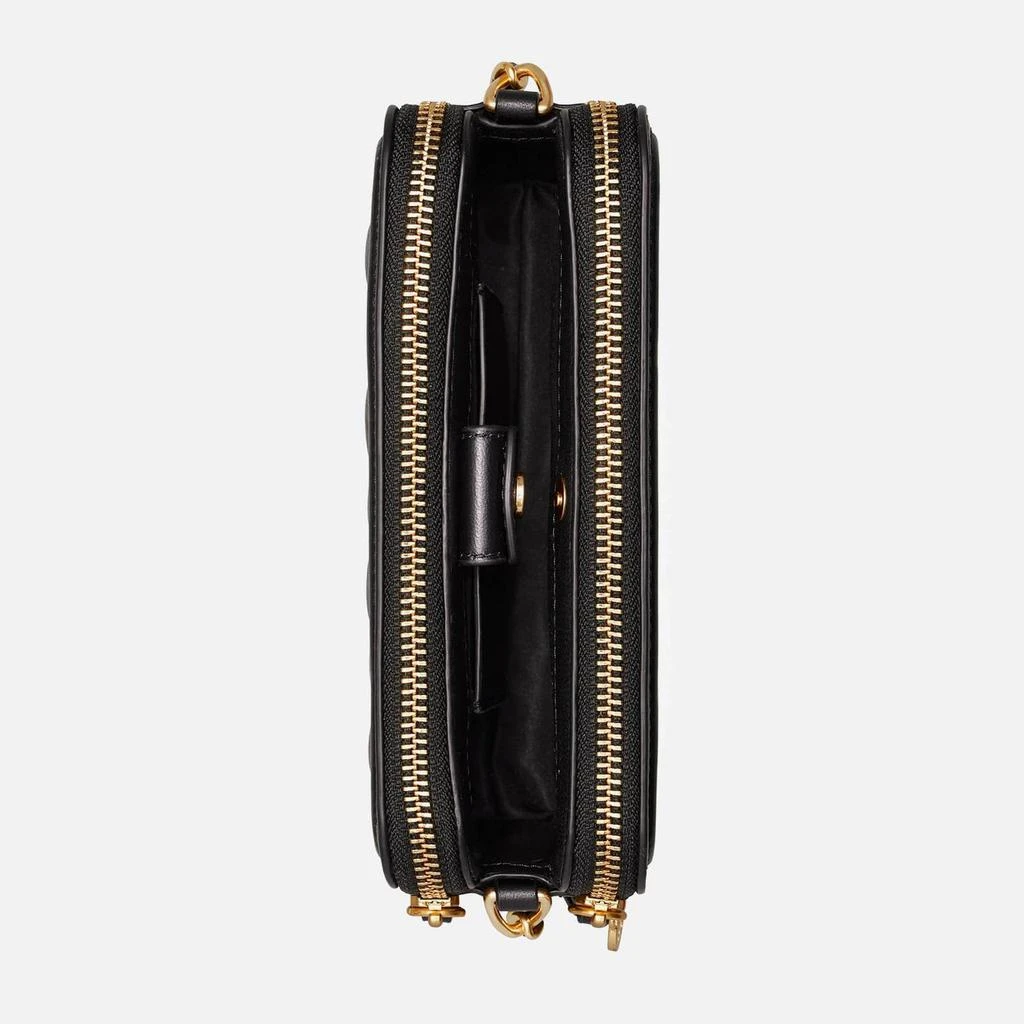 商品Tory Burch|Tory Burch Women's Fleming Double-Zip Mini Bag - Black,价格¥1879,第5张图片详细描述