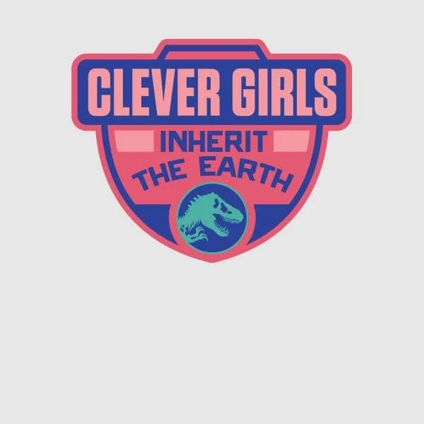 商品Jurassic Park|Jurassic Park Clever Girls Inherit The Earth Women's T-Shirt - Grey,价格¥170,第2张图片详细描述