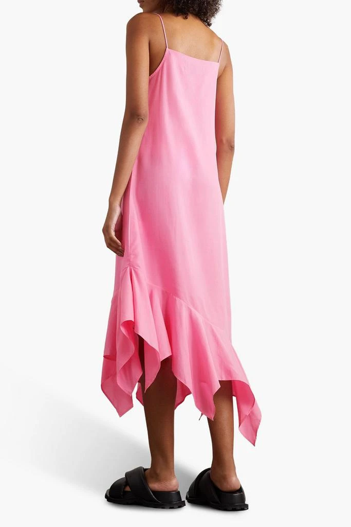 商品Marques Almeida|Ruffled TENCEL™ midi slip dress,价格¥1116,第3张图片详细描述