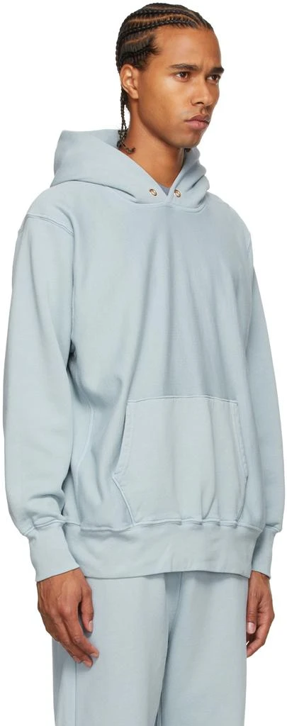 商品Les Tien|Blue Heavyweight Hoodie,价格¥426,第2张图片详细描述