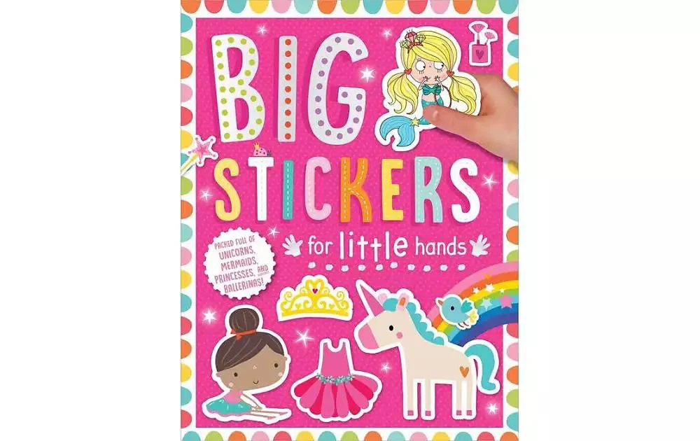 商品Barnes & Noble|My Unicorns and Mermaids Sticker Book by Make Believe Ideas,价格¥74,第1张图片