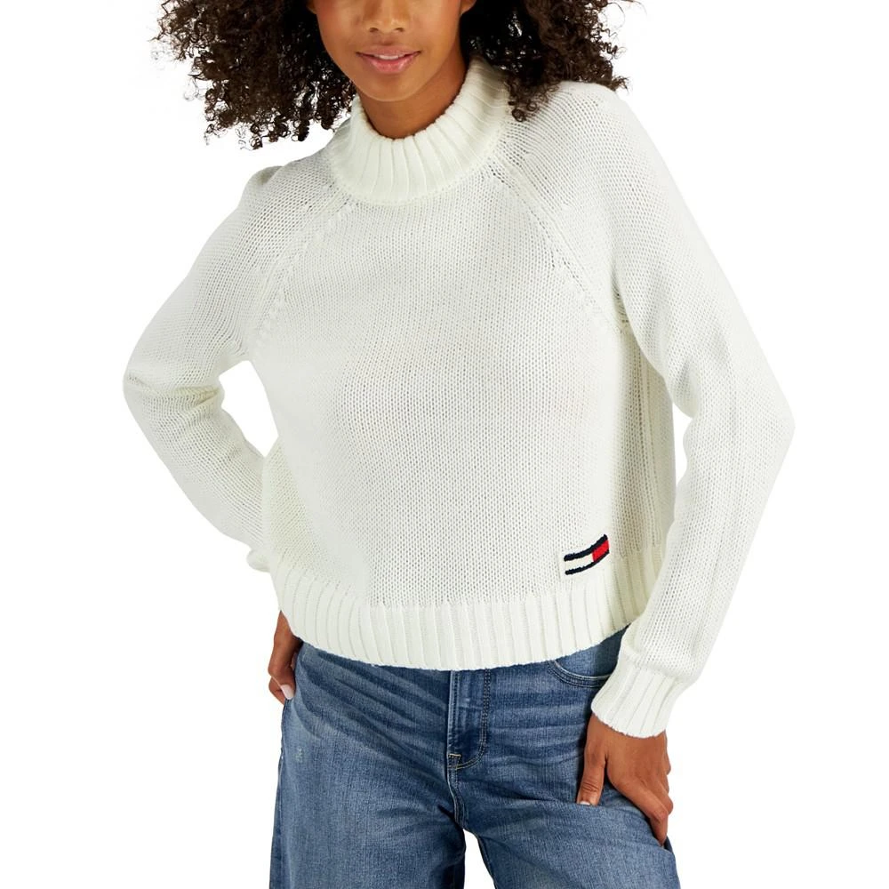 商品Tommy Jeans|Women's Mock-Neck Sweater,价格¥210,第1张图片