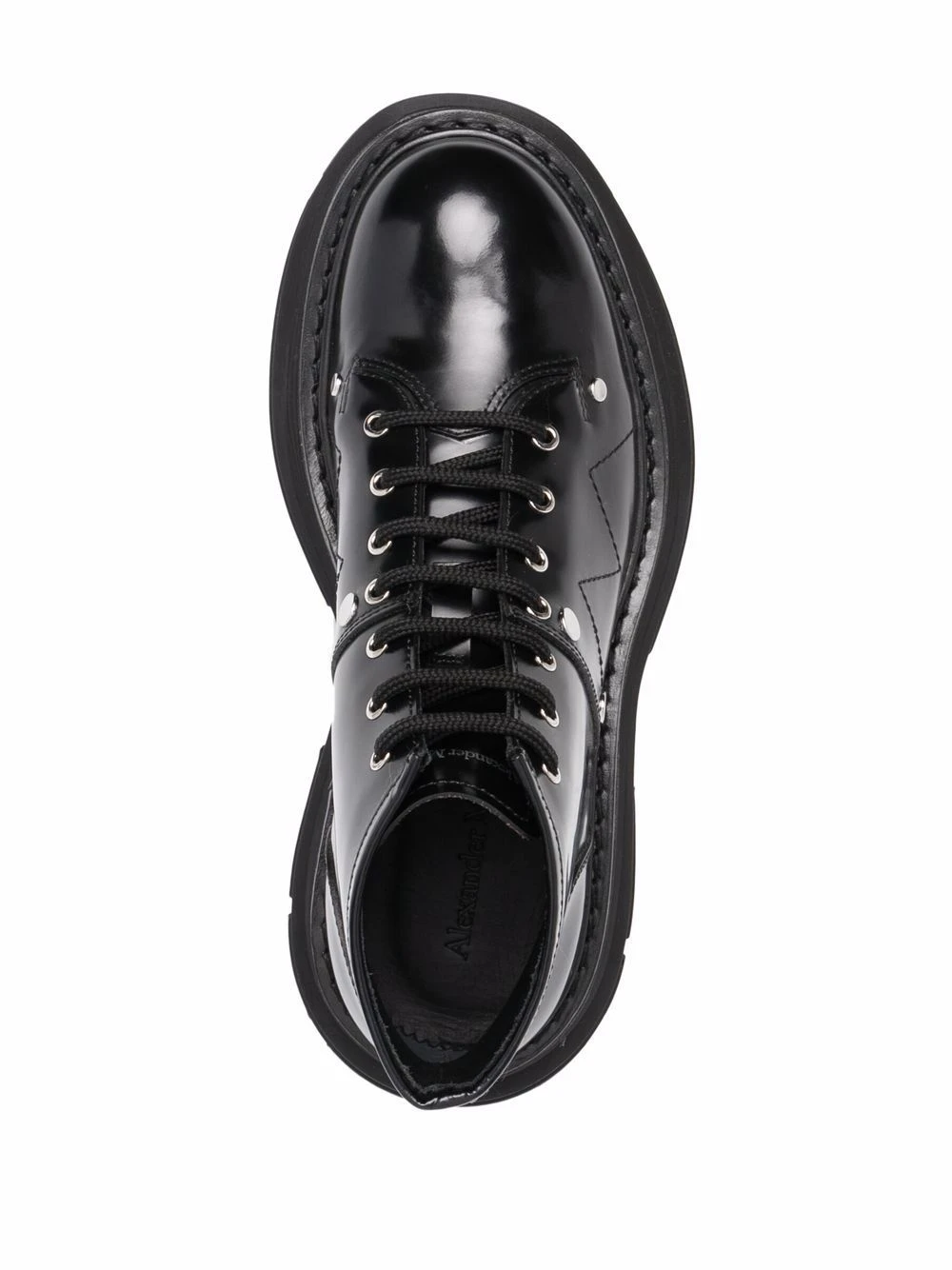 商品【商品预售7天】 Alexander McQueen|Alexander McQueen 女士高跟鞋 595469WHZ811081 黑色,价格¥3201,第5张图片详细描述