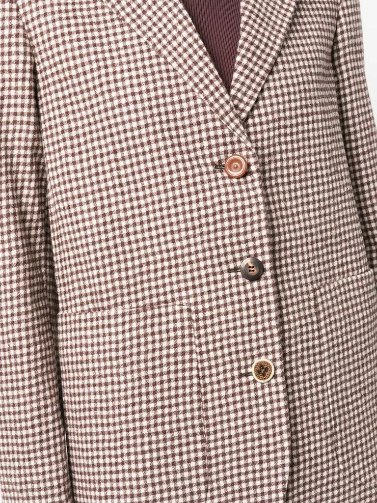 商品ALYSI|ALYSI Vichy wool blend blazer,价格¥1748,第5张图片详细描述