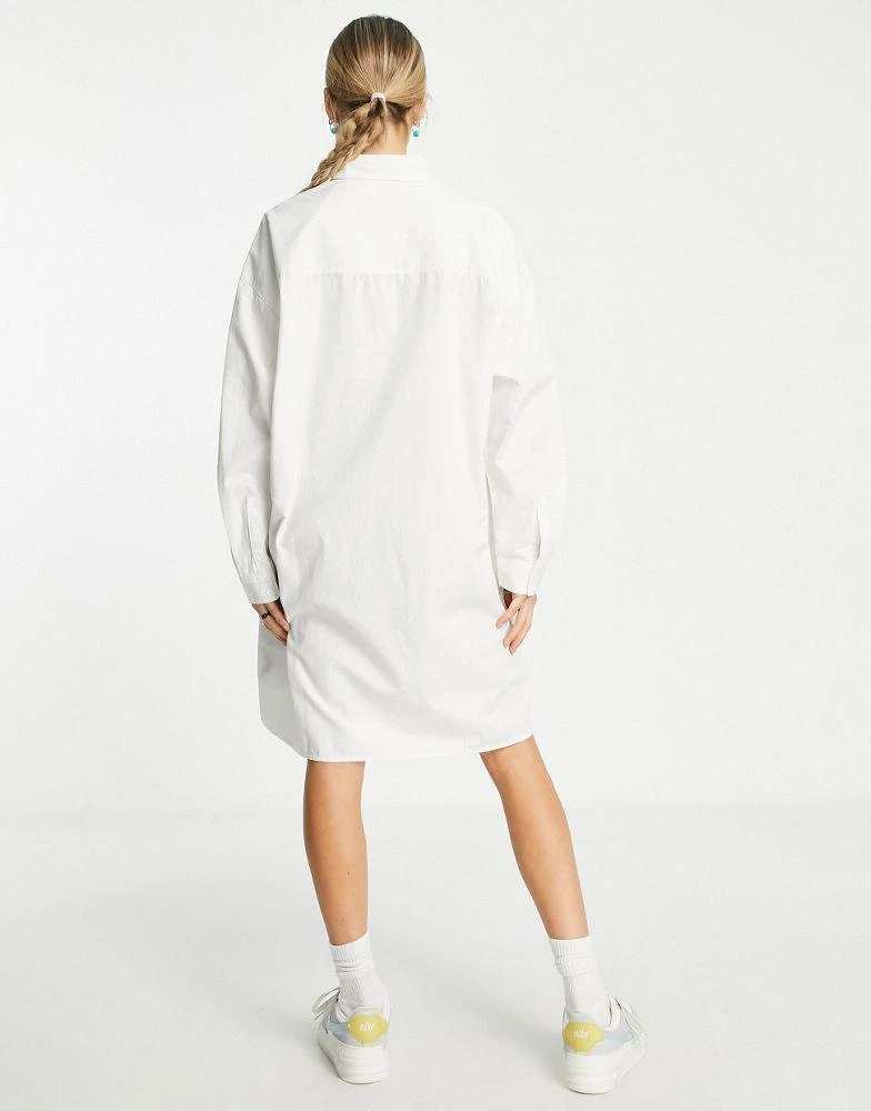商品Levi's|Levi's samara shirt dress in white,价格¥290,第3张图片详细描述