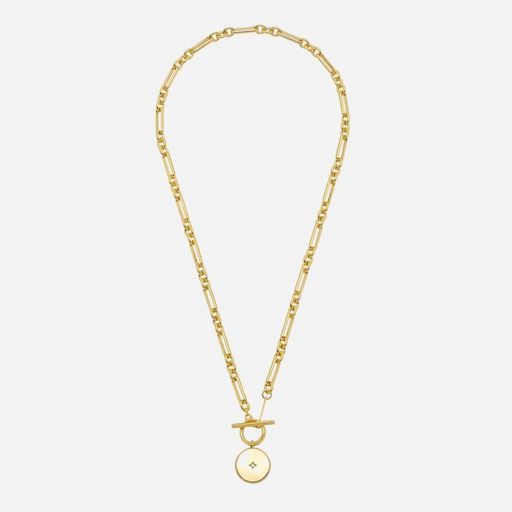 商品ESTELLA BARTLETT|Estella Bartlett T-Bar Chain Star Coin Gold-Plated Necklace,价格¥324,第1张图片