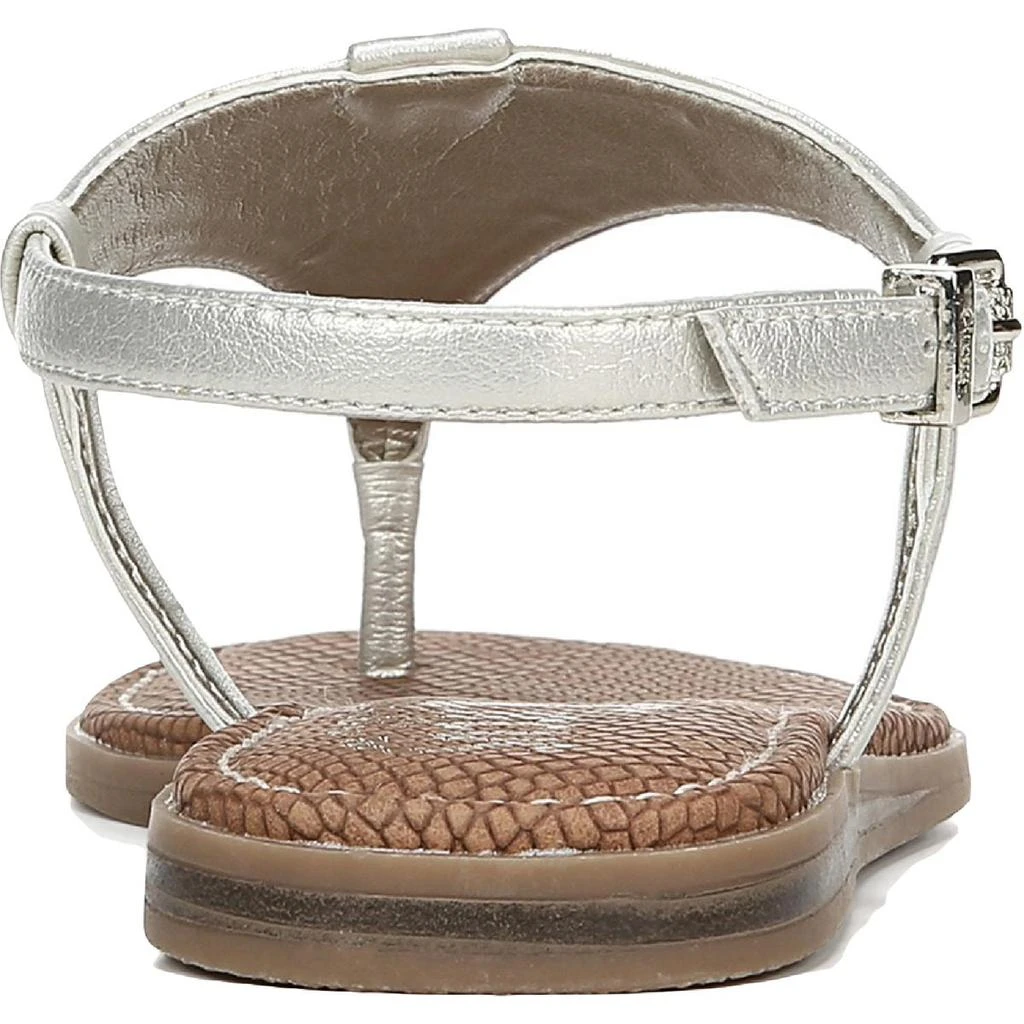 商品Sam Edelman|Circus by Sam Edelman Womens Carolina Faux Leather Buckle Thong Sandals,价格¥90-¥98,第5张图片详细描述