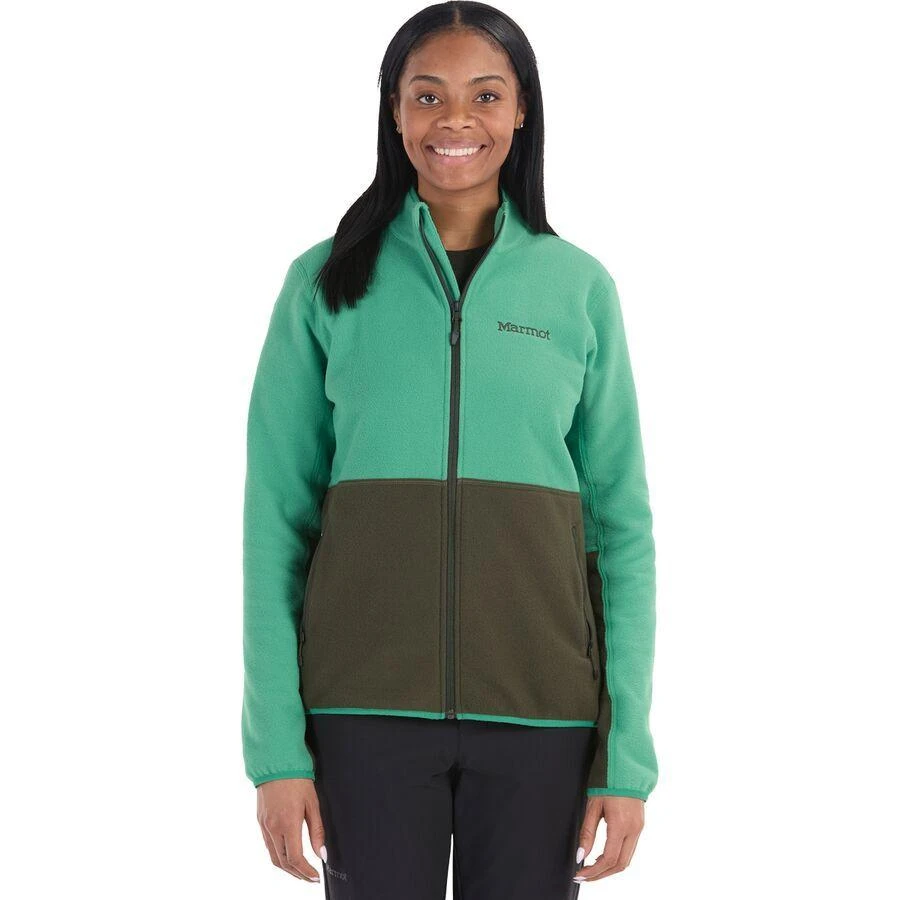 商品Marmot|Rocklin Full Zip Fleece Jacket - Women's,价格¥333,第1张图片