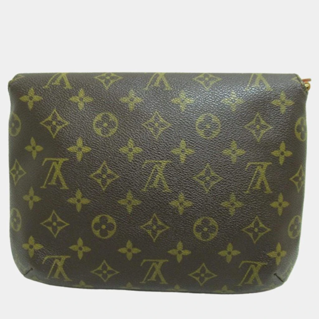 商品[二手商品] Louis Vuitton|Louis Vuitton Brown Canvas Monogram Musette Tango Long Strap Crossbody Bag,价格¥7903,第3张图片详细描述
