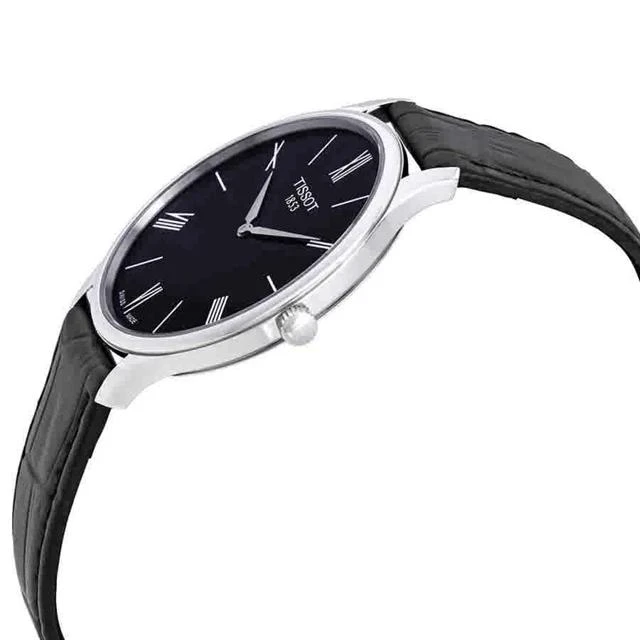 商品Tissot|Tissot Tradition 5.5 Black Dial Men's Watch T0634091605800,价格¥1657,第2张图片详细描述