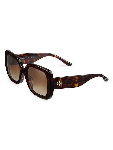 商品Tory Burch|54MM Square Sunglasses,价格¥1189,第4张图片详细描述