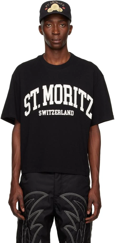 商品Bally|Black St Moritz T-Shirt,价格¥880,第1张图片