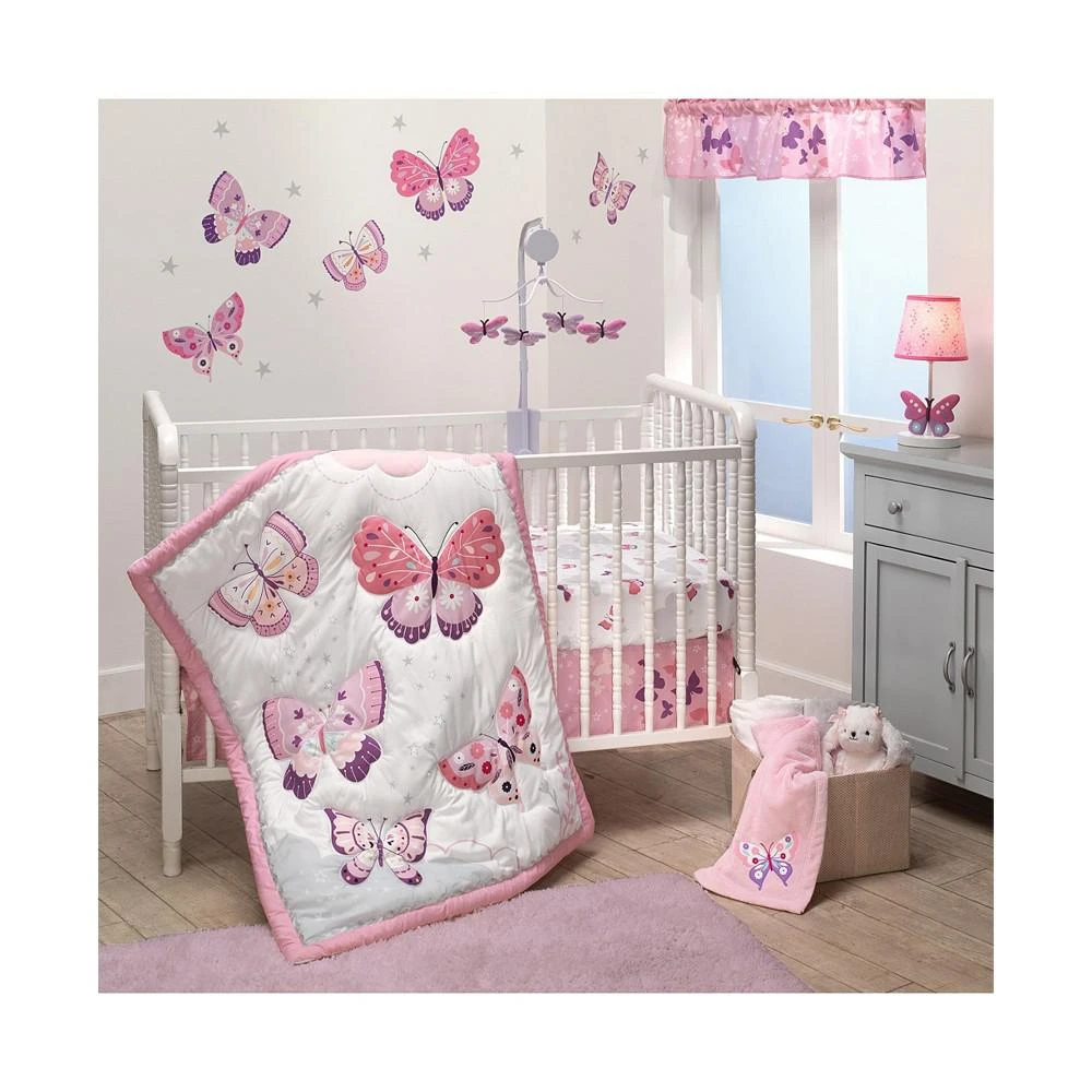 商品Bedtime Originals|Butterfly Kisses Pink/Purple Wall Decals/Appliques,价格¥123,第3张图片详细描述